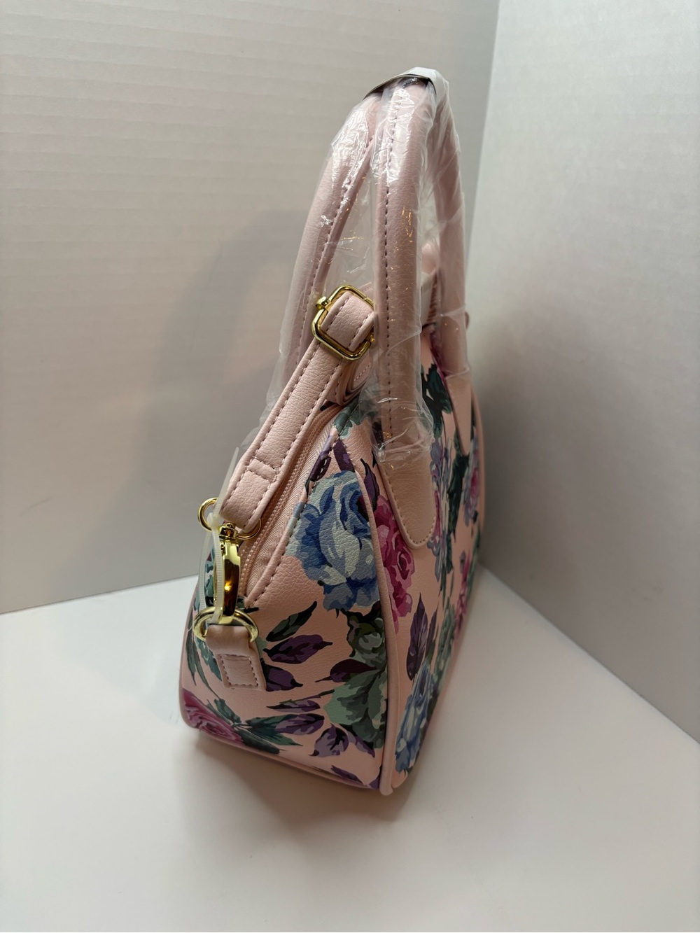 Luv Betsey Johnson multicolor Floral Satchel Handbag - Picture 3 of 4